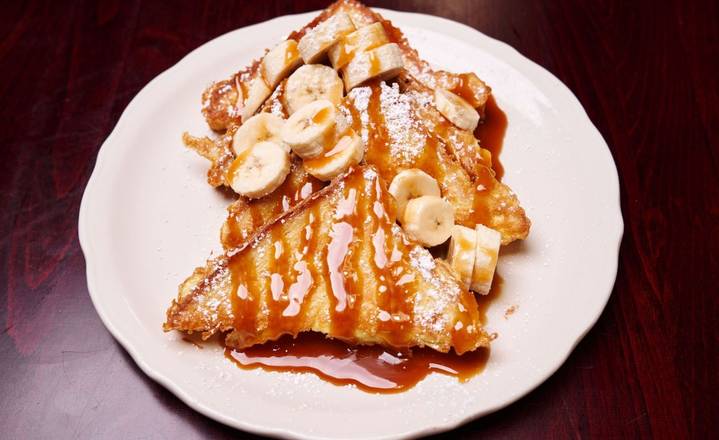 Order Banana Caramel French Toast food online from The Original Pancake House store, Baltimore on bringmethat.com