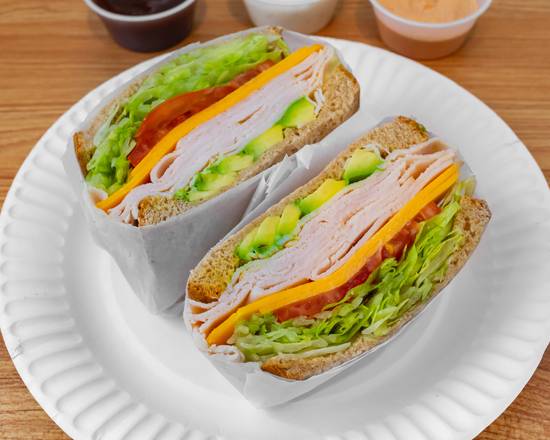 Order The Smoked Turkey Avocado Sandwich food online from Superior Gourmet Marketplace store, New York on bringmethat.com