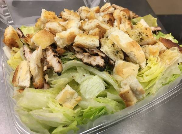 Order Grilled Chicken Caesar Salad food online from Waldo Cooneys Pizza - 111th St. store, Chicago on bringmethat.com