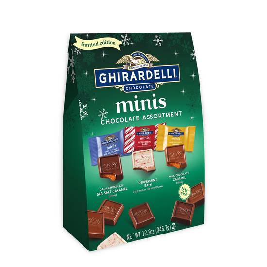 Order GHIRARDELLI Minis Chocolate Assortment, 12.2 Oz Bag food online from CVS store, PHILADELPHIA on bringmethat.com