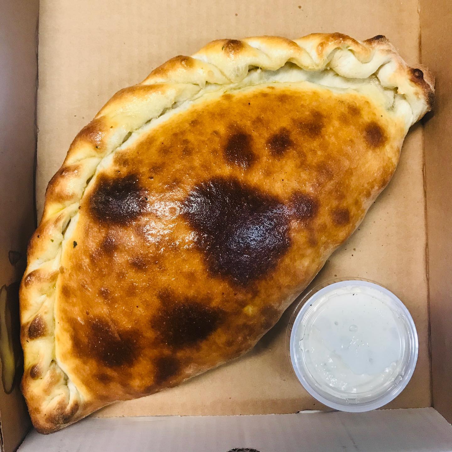 Order Create Your Own Calzone food online from Primavera Pizza store, Matthews on bringmethat.com