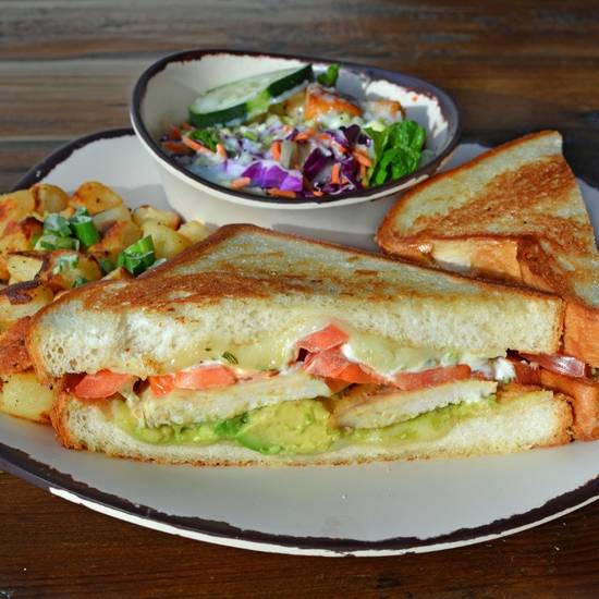 Order Chicken & Avocado Grill food online from Egg Harbor Cafe store, Naperville on bringmethat.com