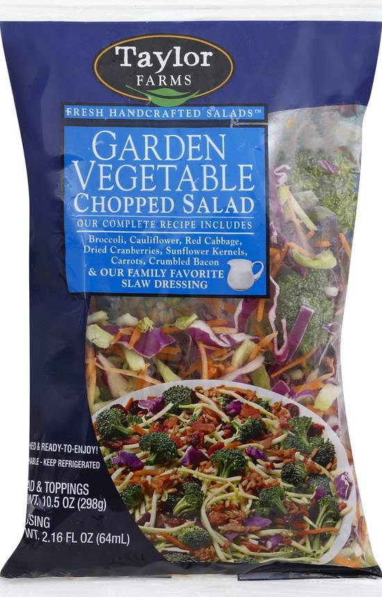 Order Taylor Farms · Garden Vegetable Chopped Salad (10.5 oz) food online from Safeway store, Reston on bringmethat.com