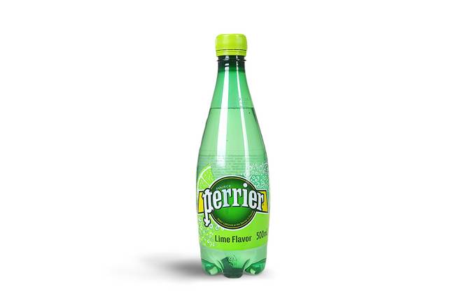 Order Perrier 500ml Lime food online from Paul French Bakery & Cafe store, Tysons on bringmethat.com