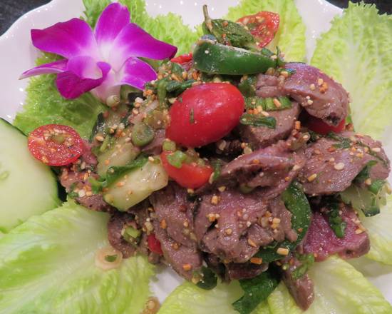 Order Grilled Beef Salad food online from Thai.Pho store, Forney on bringmethat.com