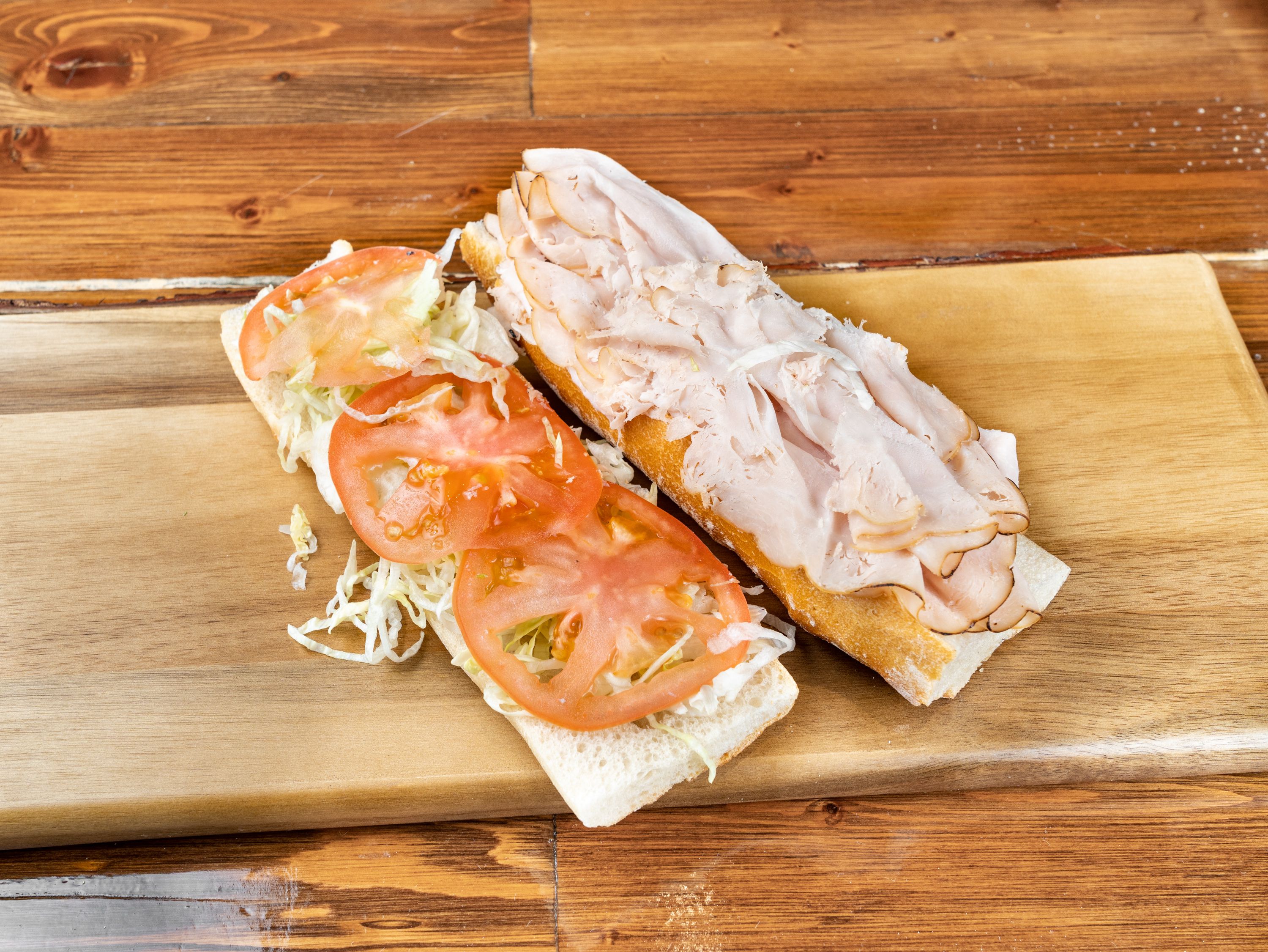 Order Smoked Turkey Sandwich food online from Bagels and More store, Hartsdale on bringmethat.com