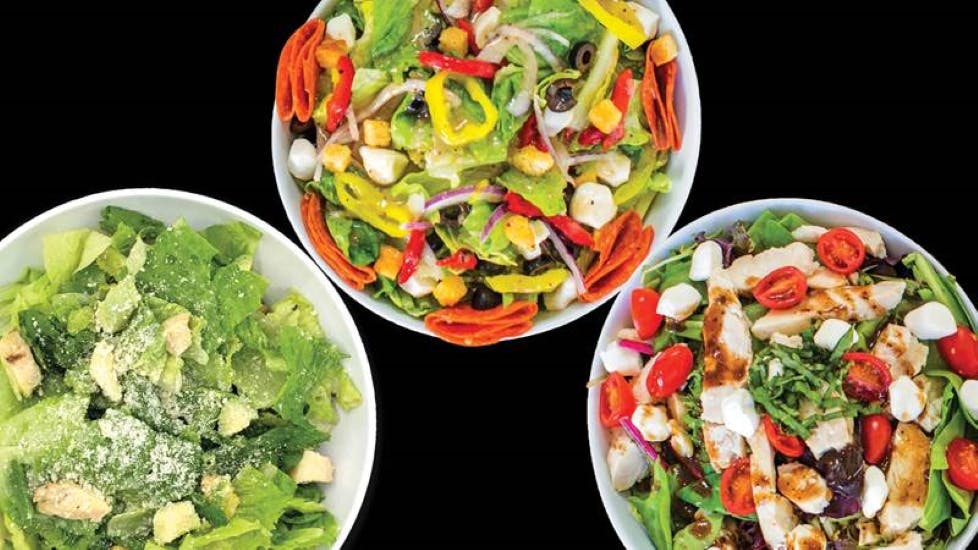 Order PYO Salad.^ - PYO Salad.^ food online from Pizza Press store, Orange on bringmethat.com