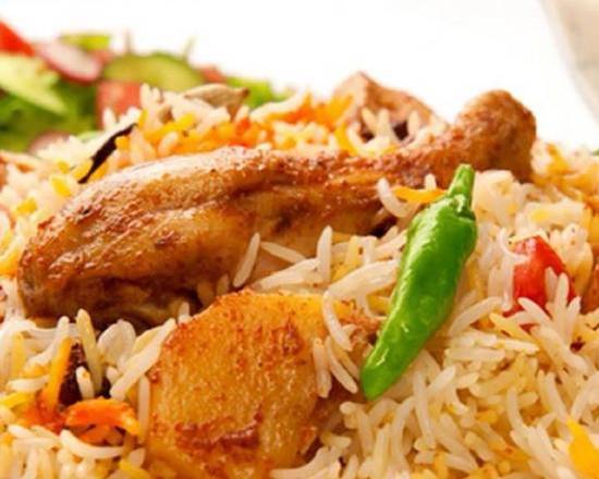 Order Bombay Special Chicken Biryani Combo food online from Umami Express store, San Francisco on bringmethat.com
