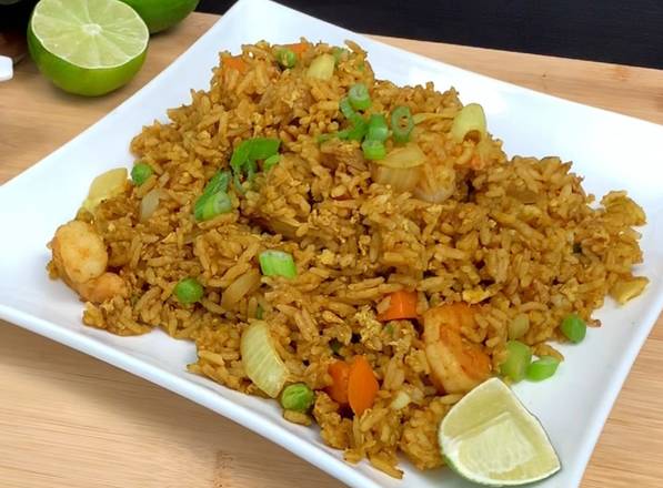 Order Thai Curry Shrimp Fried Rice food online from East China store, Aurora on bringmethat.com