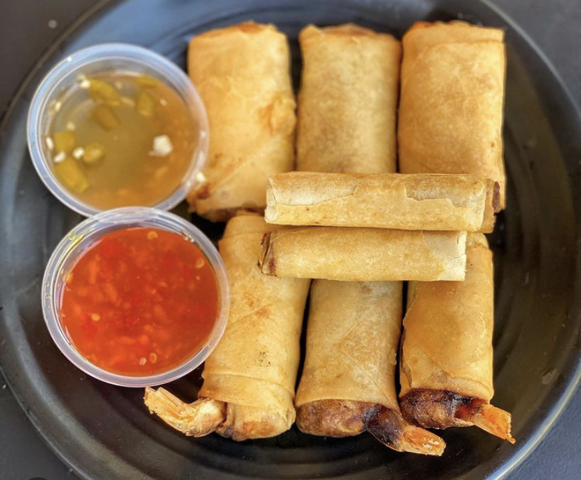 Order Lumpia Sampler food online from Salo-Salo store, West Covina on bringmethat.com