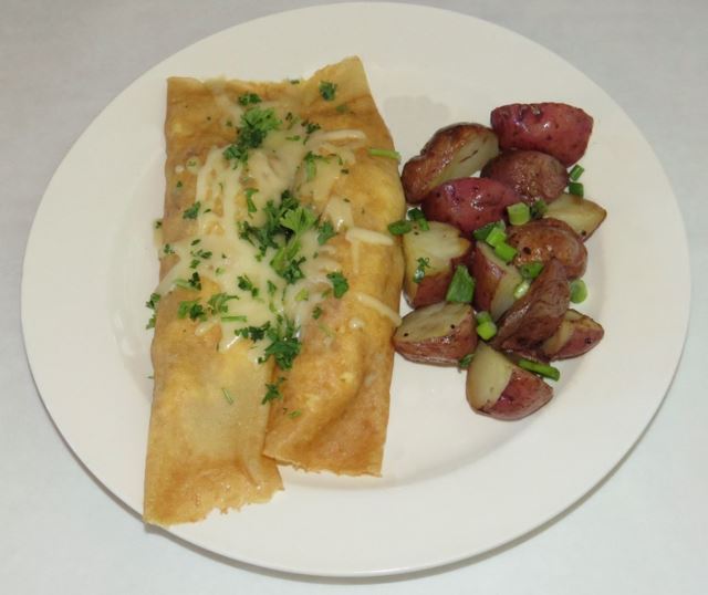 Order Breakfast Crepes food online from Champagne Bakery store, San Diego on bringmethat.com