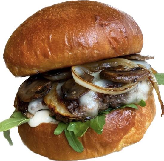 Order Mushroom Swiss Burger* food online from Tony Beef store, Somers Point on bringmethat.com
