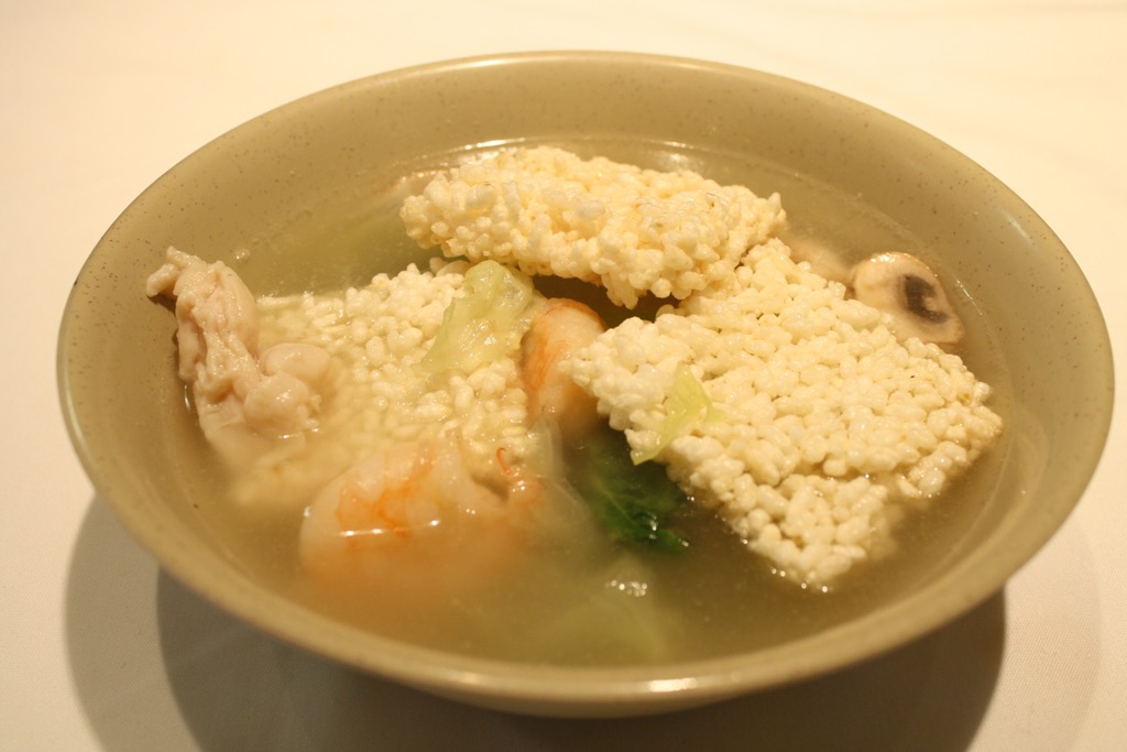 Order Sizzling Rice Soup food online from House Of Joy store, Glendale on bringmethat.com