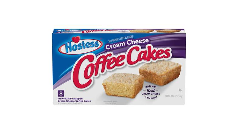 Order Hostess Cream Cheese Coffee Cakes 8 Count food online from Exxon Constant Friendship store, Abingdon on bringmethat.com
