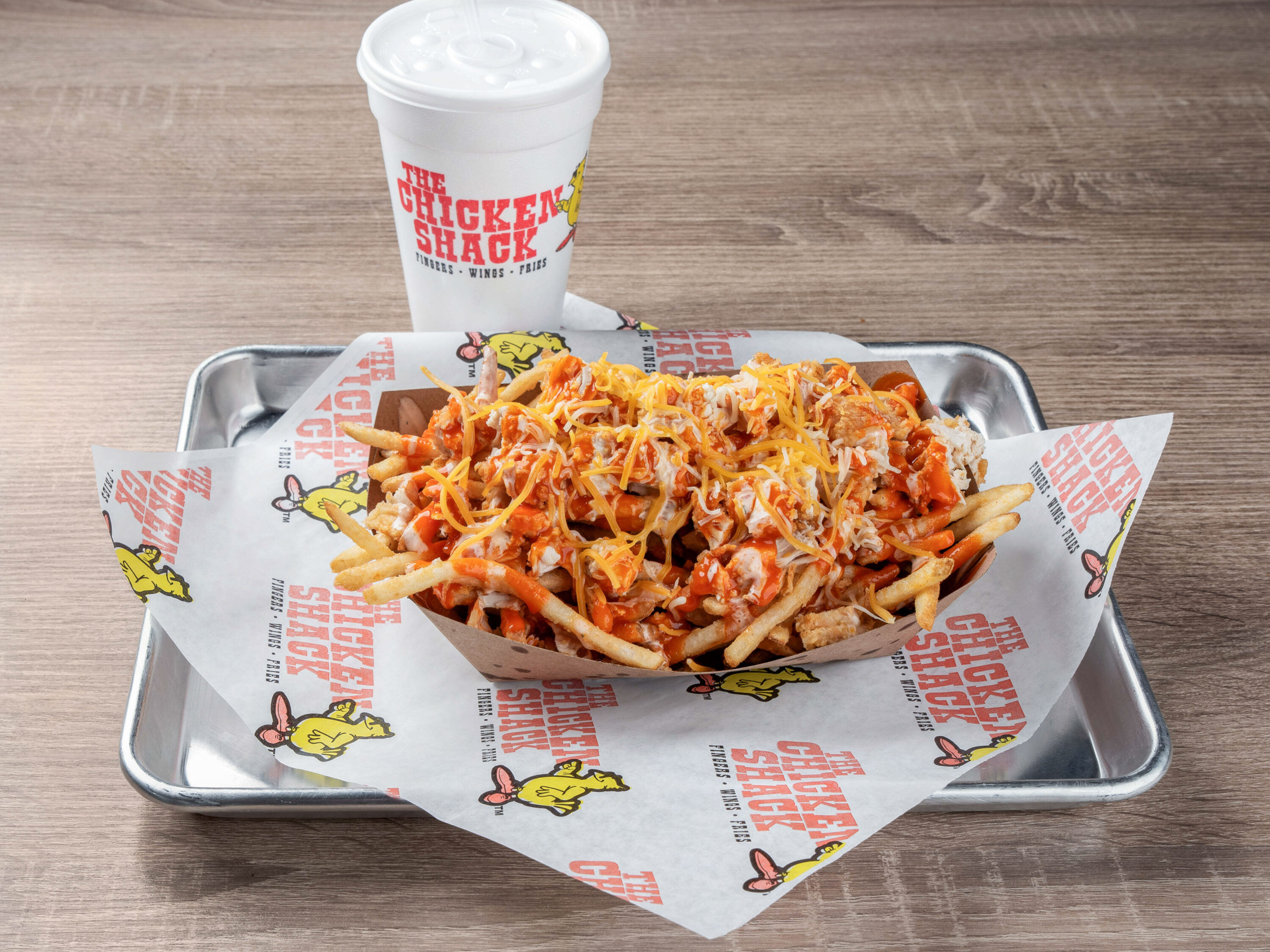 Order #1. Buffalo Chicken Fries  food online from Chicken Shack store, Fresno on bringmethat.com