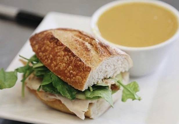 Order Soup & Sandwich Combo food online from Organic Sandwich Company store, Boulder on bringmethat.com