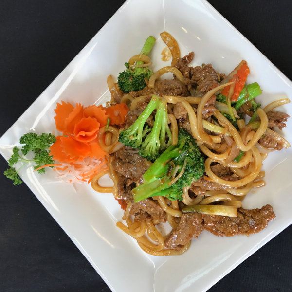 Order 7. Beef Yaki Udon food online from Sakura Asian Fusion store, Kissimmee on bringmethat.com