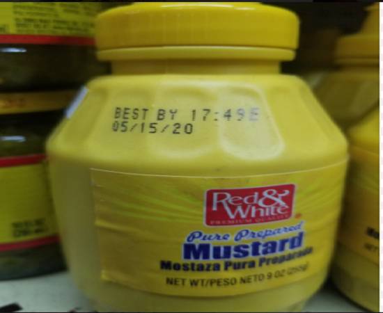 Order Yellow Mustard (9 oz) food online from W Z Food Market store, Roosevelt on bringmethat.com