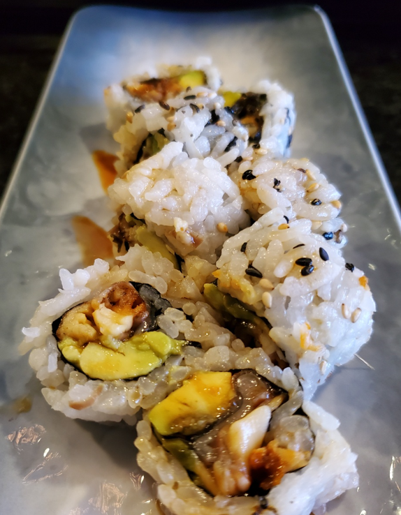 Order Eel Roll food online from Iron Fish Sushi & Grill store, Pflugerville on bringmethat.com