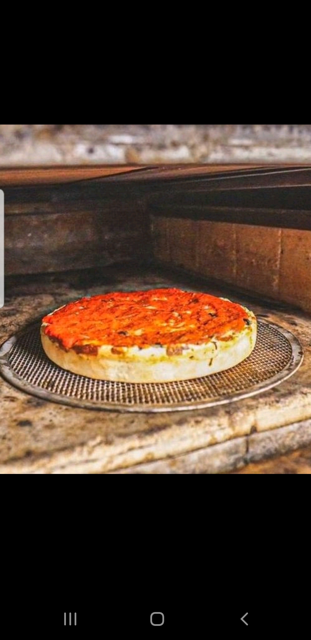 Order Small Deep Dish Cheese Pizza food online from Paris Pizza & Grill store, San Francisco on bringmethat.com