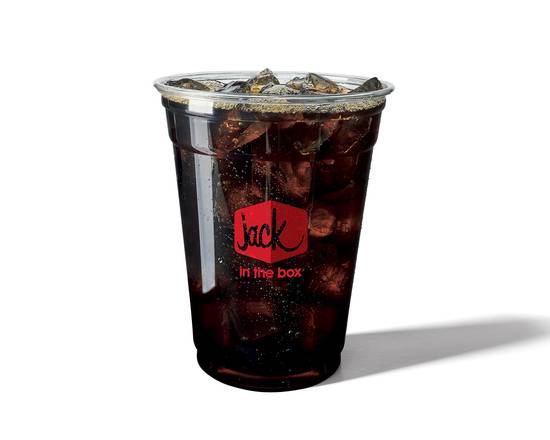 Order Large Black Iced Coffee food online from Jack In The Box store, Menifee on bringmethat.com