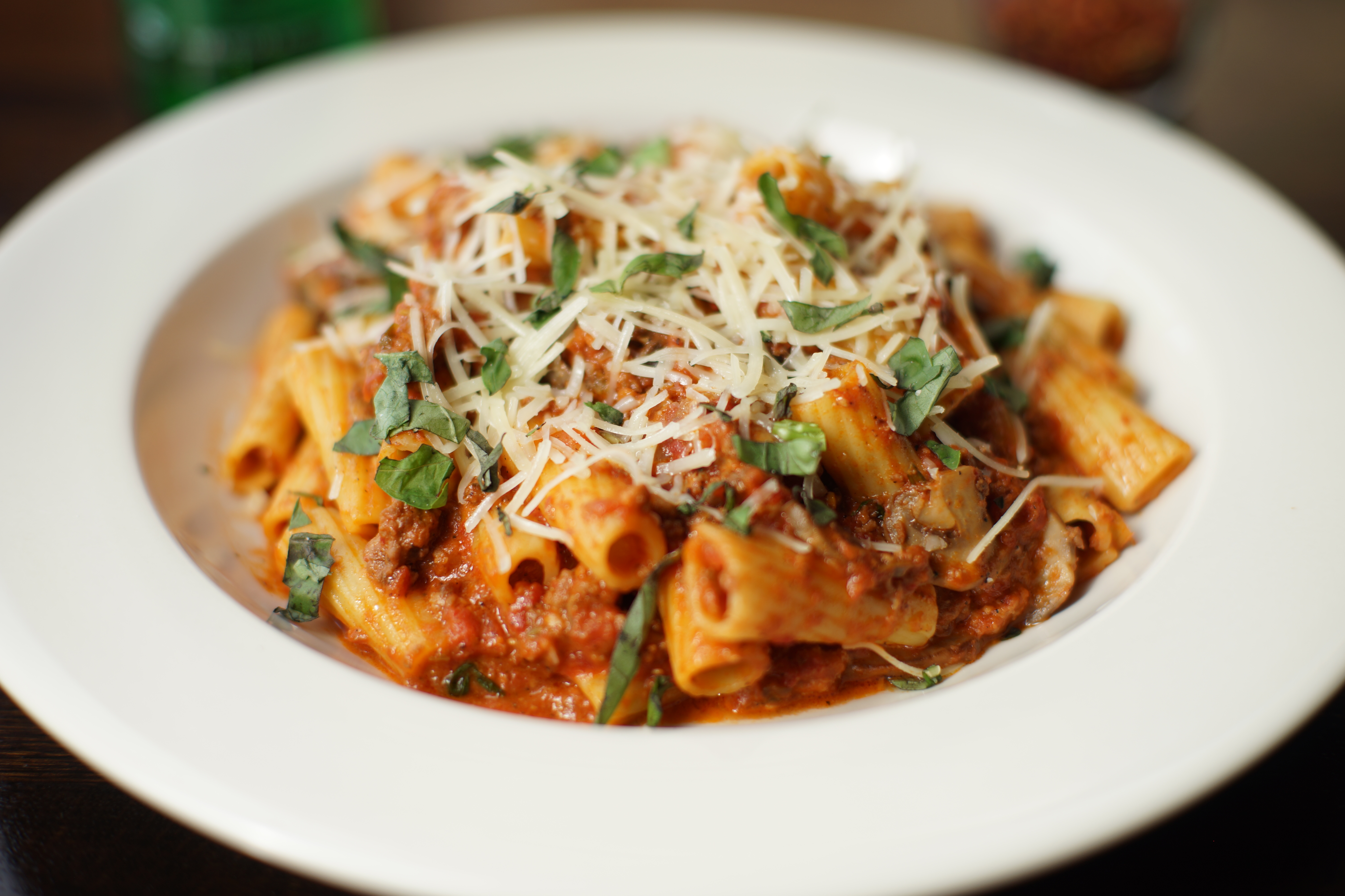 Order Rigatoni Bolognese food online from The Pasta Bowl store, Chicago on bringmethat.com