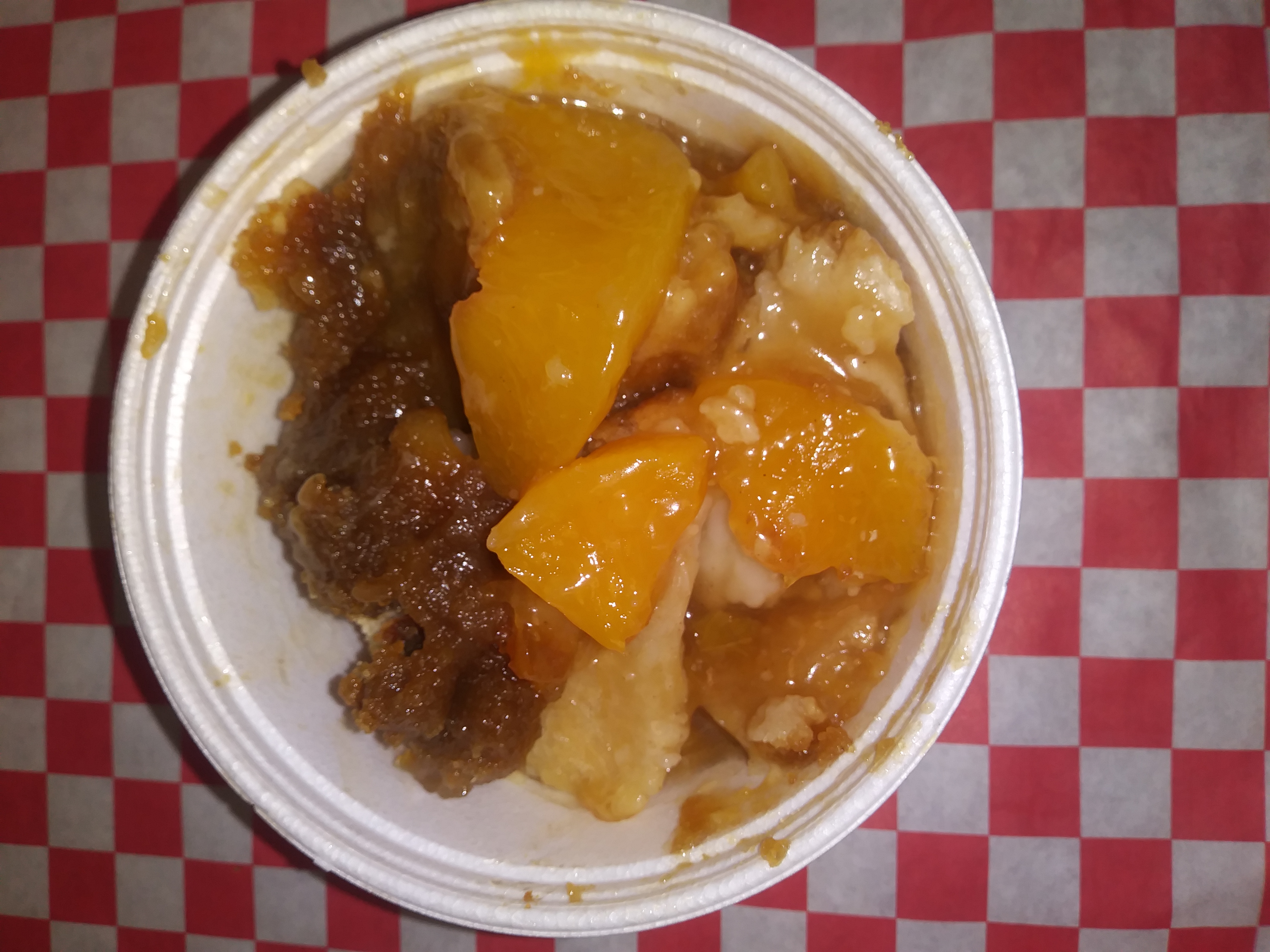 Order Peach Cobbler food online from Ohio City BBQ store, Cleveland on bringmethat.com