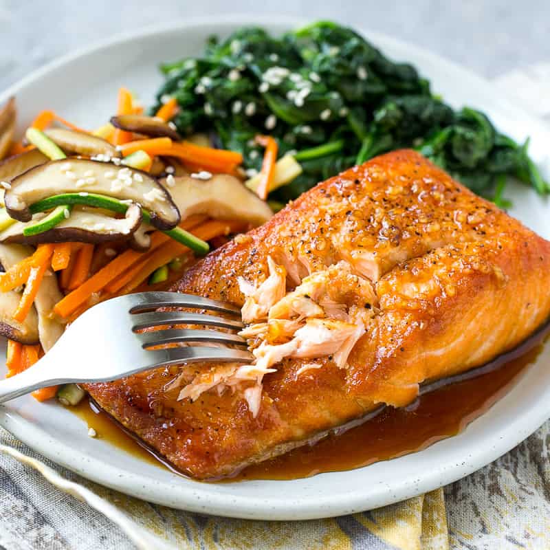 Order Baked Salmon Dinner food online from Peckville Bar And Burger store, Blakely on bringmethat.com