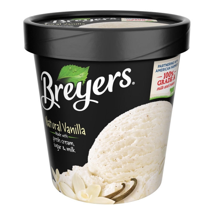 Order Breyers Natural Vanilla food online from All About Burger store, Arlington on bringmethat.com