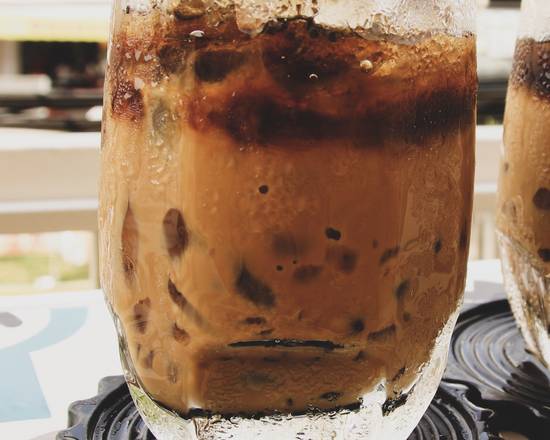 Order Special Blend - Vietnamese Coffee with Condensed Milk (cafe sua) food online from 102 Pho & Banh Mi store, Okemos on bringmethat.com