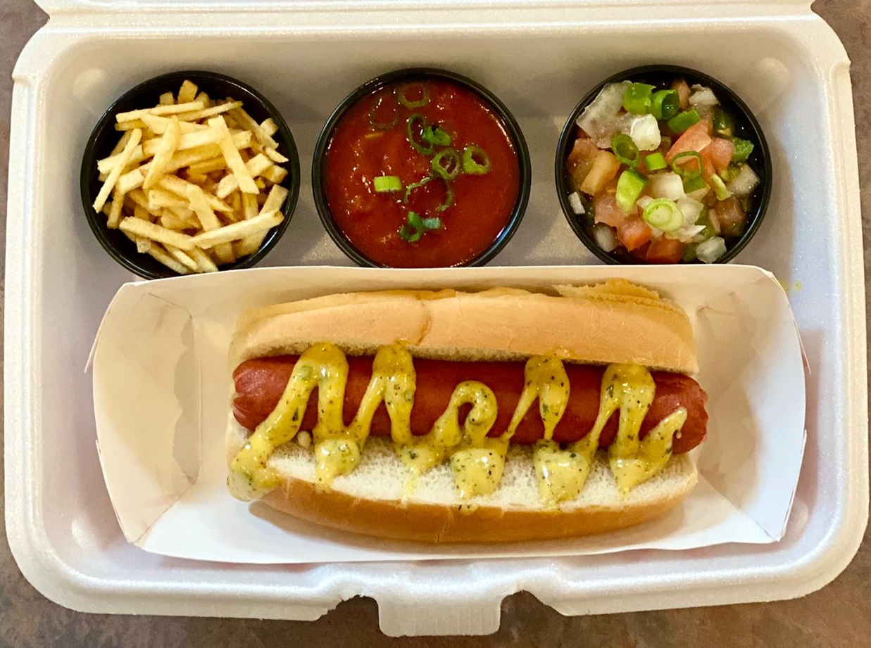 Order Hot Dog Box food online from Oliveiras Peabody store, Peabody on bringmethat.com