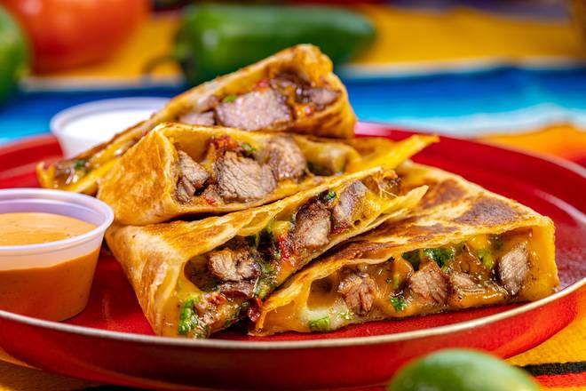 Order Quesadilla food online from Taco Loco store, East Rutherford on bringmethat.com