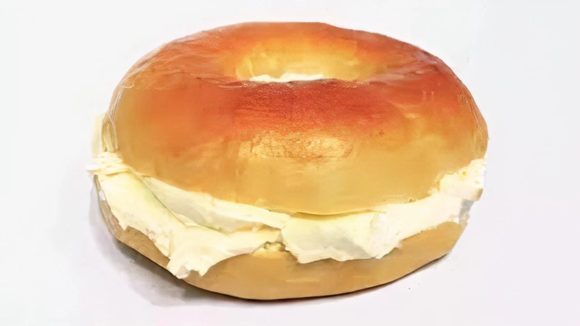 Order Bagel with Cream Cheese Sandwich food online from Lee Family Deli store, Camden on bringmethat.com