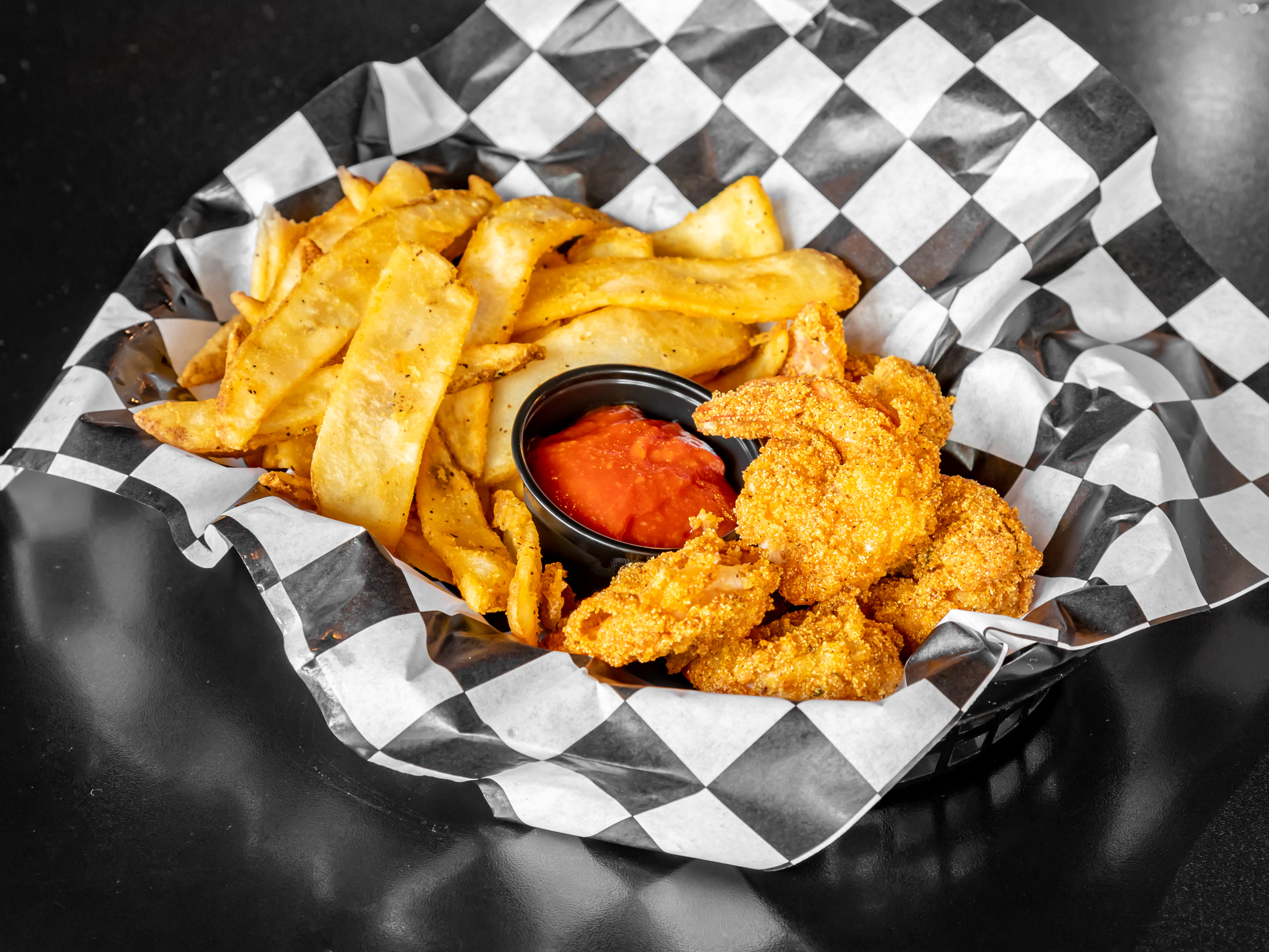 Order Fried Basket food online from The Block Bistro And Grill store, Indianapolis on bringmethat.com