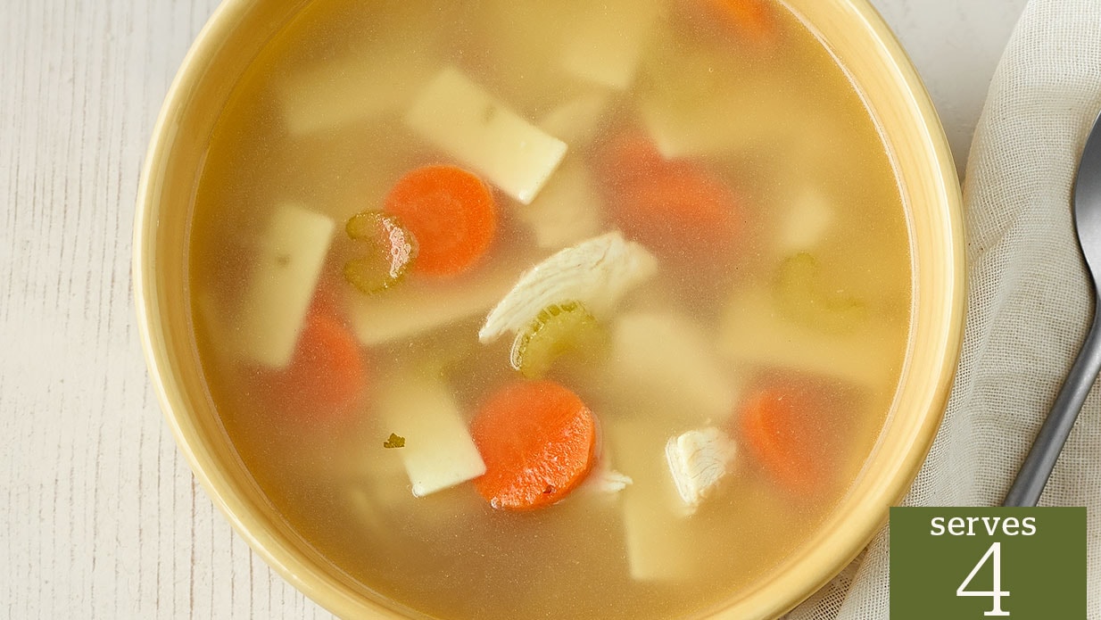 Order Chicken Noodle Soup - Group food online from Panera store, Eden Prairie on bringmethat.com