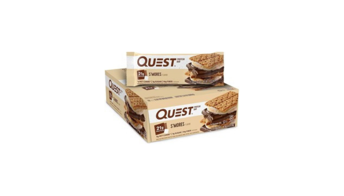 Order Quest S'mores Protein Bar Energy food online from Luv Mart store, Santa Cruz on bringmethat.com