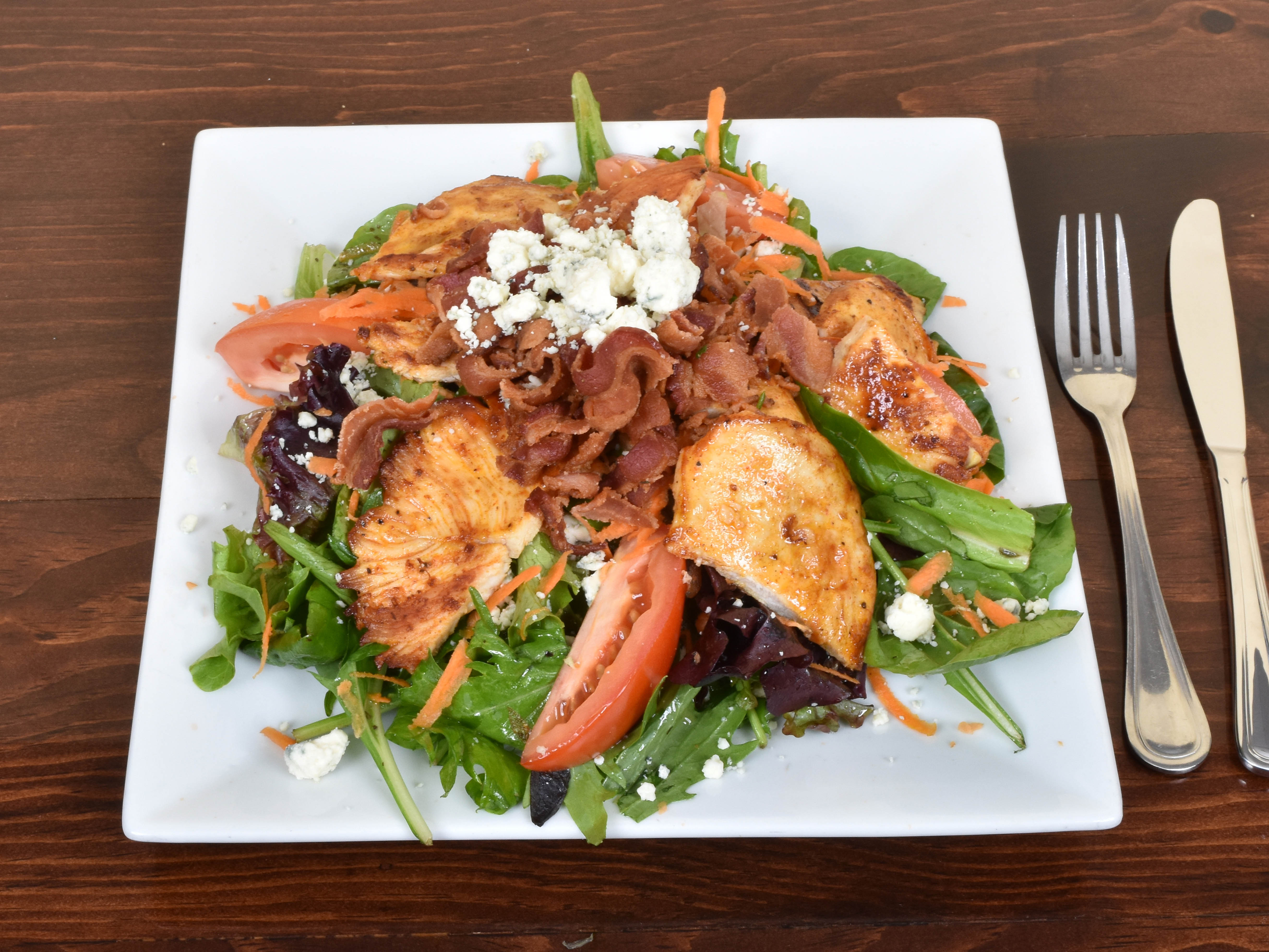 Order Sinful Salad food online from Small Village Cafe store, Port Chester on bringmethat.com