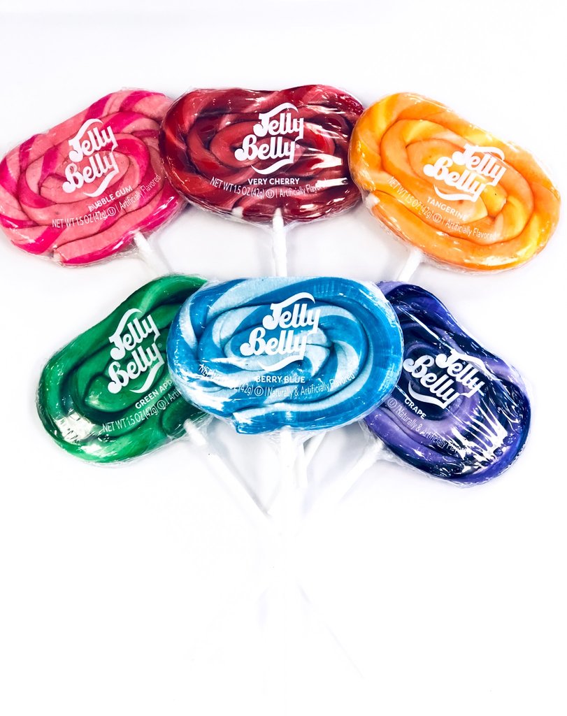 Order Jelly Belly Lollipop 1.5 oz.  food online from Chocolate Boutique store, Pittsburgh on bringmethat.com