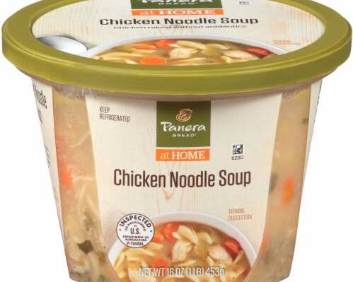 Order Panera Chicken Noodle Soup (16 oz) food online from Ctown Supermarkets store, Uniondale on bringmethat.com