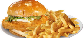 Order Fried Chicken Sandwich Lunch Special food online from Happy Pizza store, Battle Creek on bringmethat.com