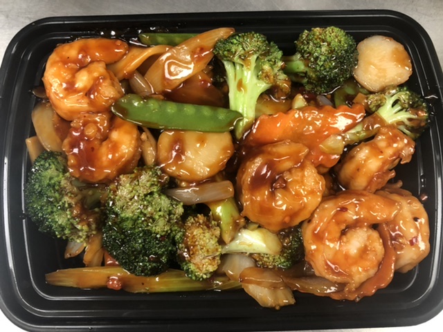 Order 95. Shrimp with Garlic Sauce food online from New Chinese Boys store, Abingdon on bringmethat.com