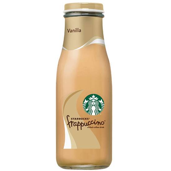 Order Starbucks Frappuccino Vanilla (13.7 oz) food online from Shell store, Gaithersburg on bringmethat.com