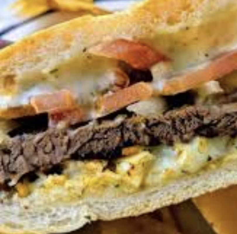 Order Bistec Sandwich food online from Cocina Latina store, New York on bringmethat.com