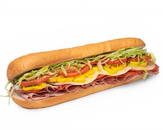 Order Italian Sub With Fries food online from Happy Pizza store, Cincinnati on bringmethat.com