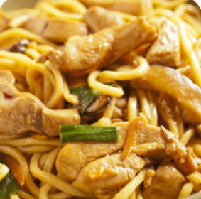 Order Chicken Lo Mein food online from No.1 Chinese Kitchen store, Bronx on bringmethat.com