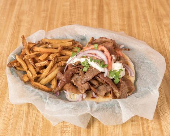 Order Gyro Sandwich special food online from Wiener Take All store, Buffalo Grove on bringmethat.com