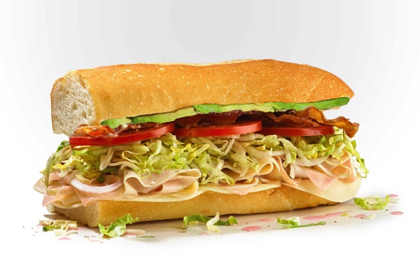Order California Club Sub food online from Jersey Mikes Subs store, San Diego on bringmethat.com