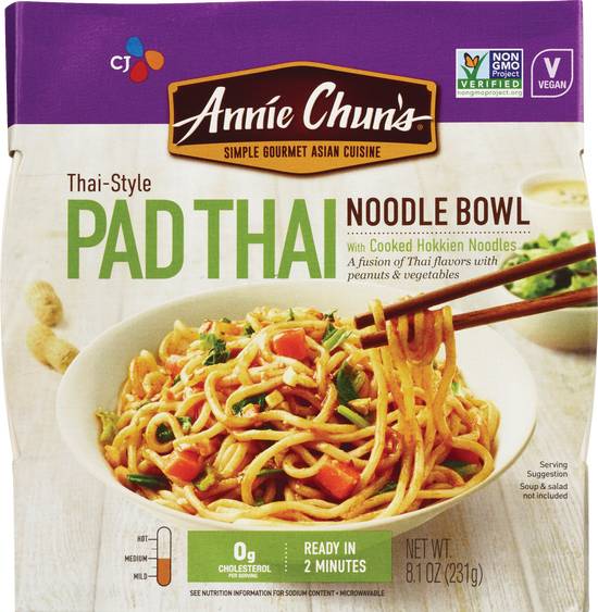 Order Annie Chun's Pad Thai Noodle Bowl, 8.4 OZ food online from CVS store, ROCKFORD on bringmethat.com