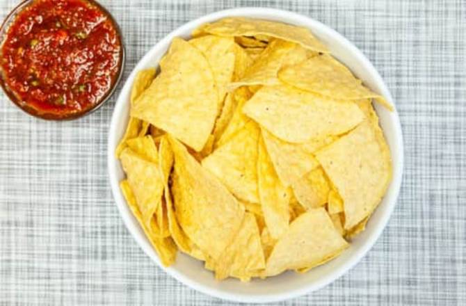 Order Chips & Salsa food online from Currito store, Oak Park on bringmethat.com