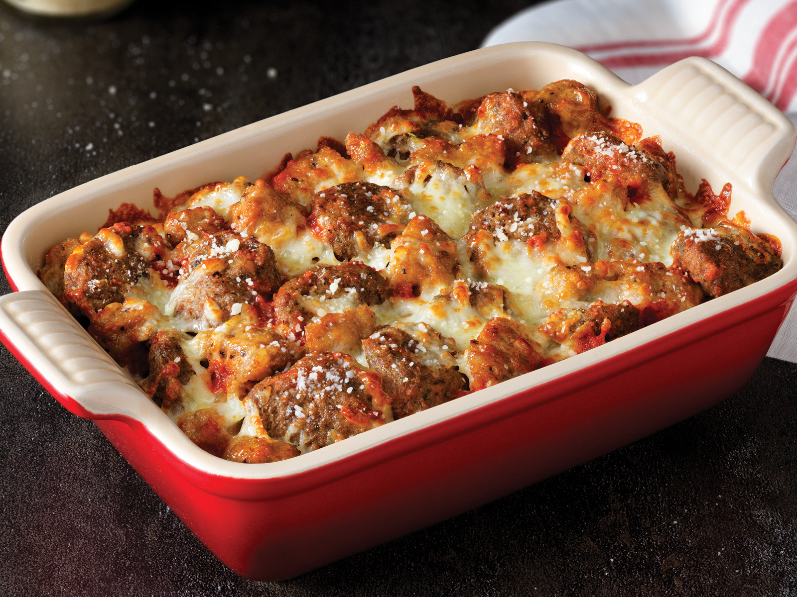 Order Meatball Bake food online from Marco Pizza store, Akron on bringmethat.com